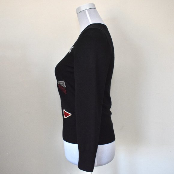 Runway Marc Jacobs Embellished Merino Wool Sweater - Picture 5 of 8